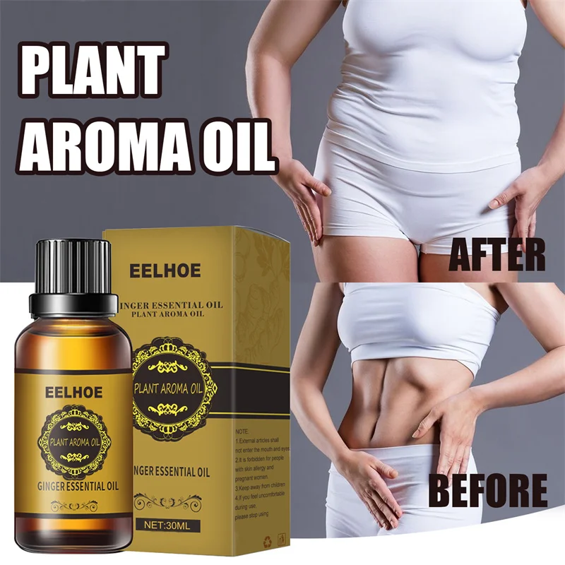 

Natural Ginger Oil Anti Aging Plant Essential Oil Effectively Promotes Metabolism Massage Cellulite Beauty Care Body Care 30ml