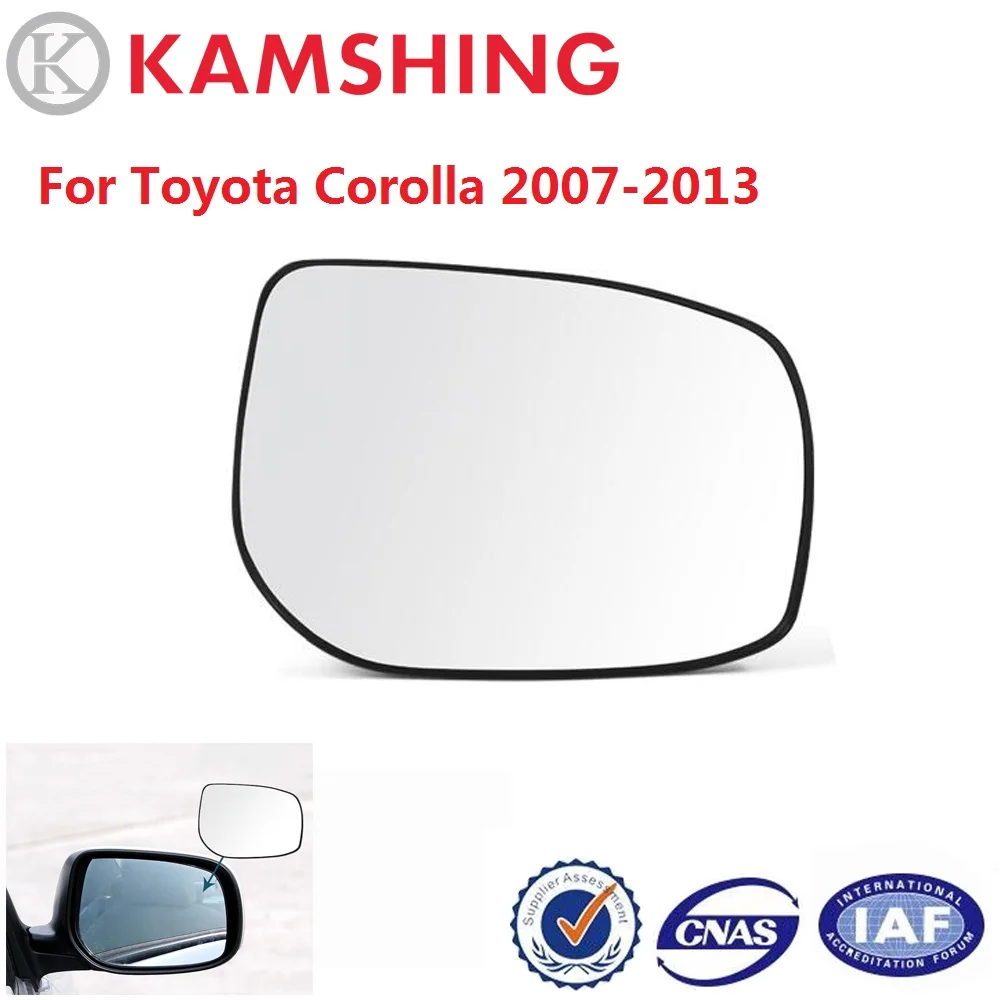 Зеркало заднего вида для Toyota Corolla 2007-2013 со стеклом