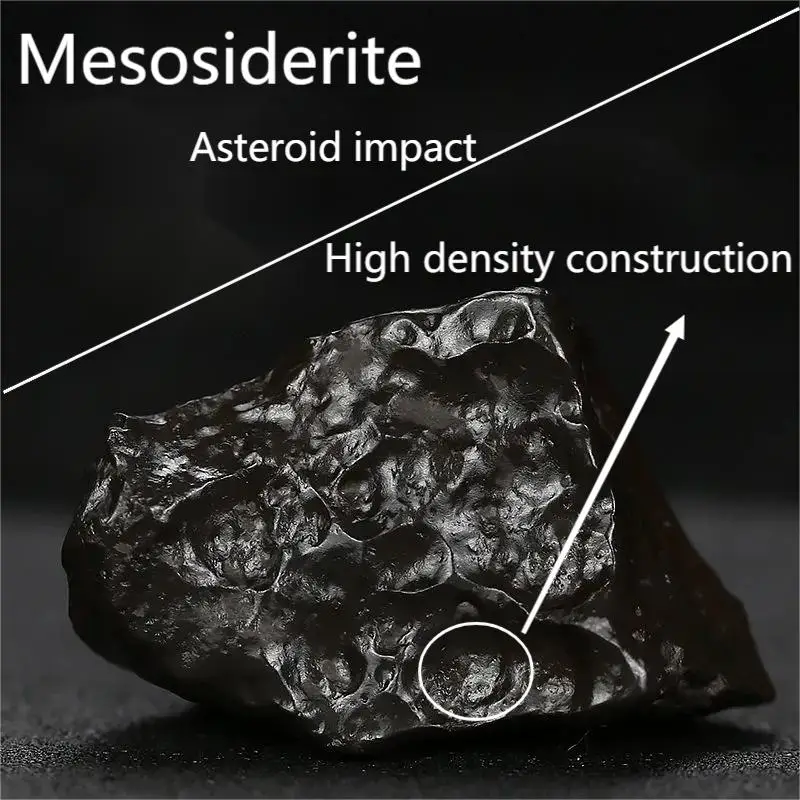 1Pcs Xinjiang Lop Nur Authentic Pure Natural Iron Meteorite Original Stone Hand Pieces Of Furniture Universe Fidelity Boutique