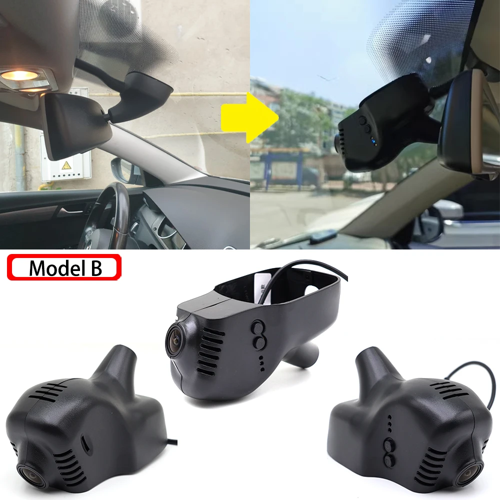Фото ZJCGO для Volkswagen VW Beetle Coccinelle Maggiolino Fusca Touran Taigun UHD Автомобильный видеорегистратор 4K DVR Dash Cam Камера приборной панели №5