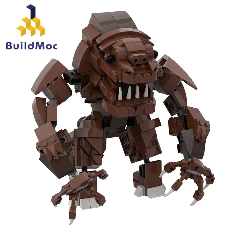 BuildMoc космические войны Rancor Acklay монстр набор строительных блоков Арена рек