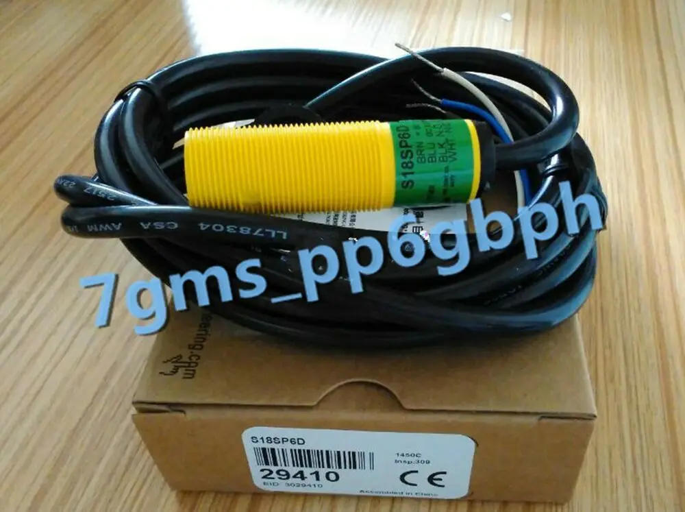 1 шт. фотоэлектрический переключатель S18SP6D в коробке