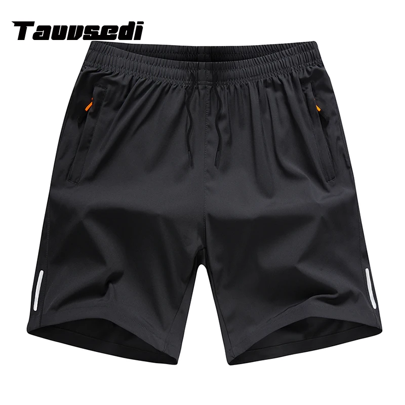 Летние мужские однотонные спортивные шорты размера плюс 8XL Мужские дышащие