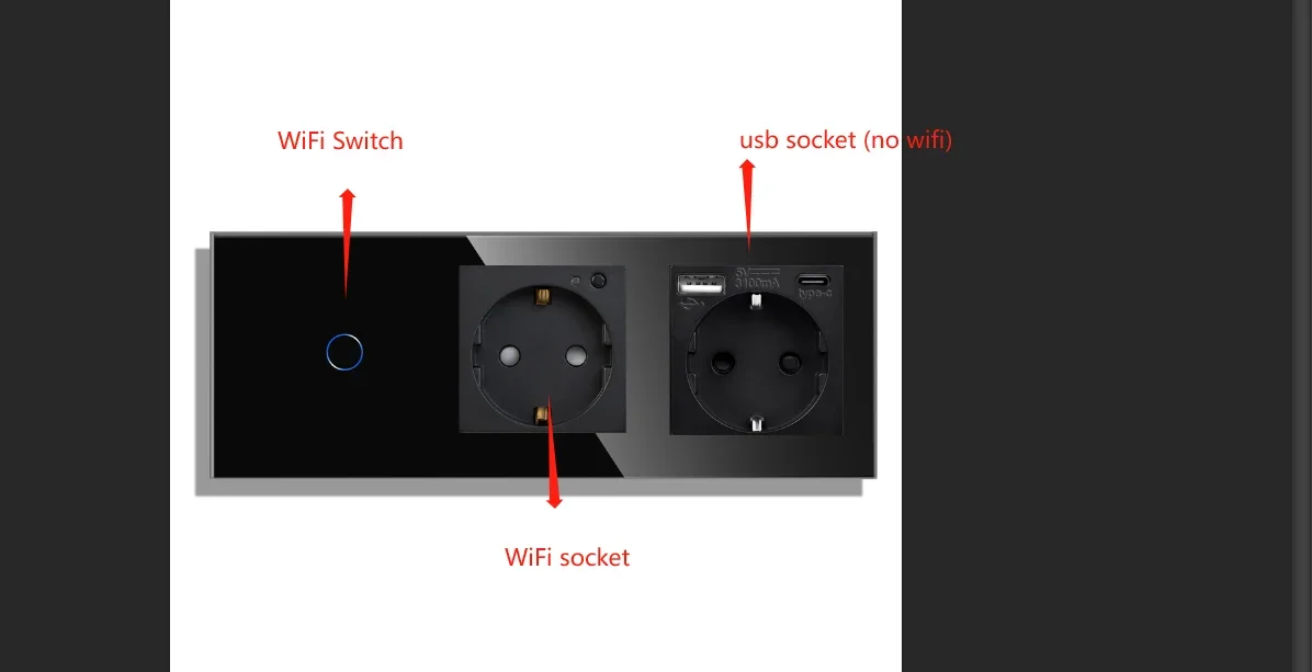 

WiFi переключатель WiF розетка usb