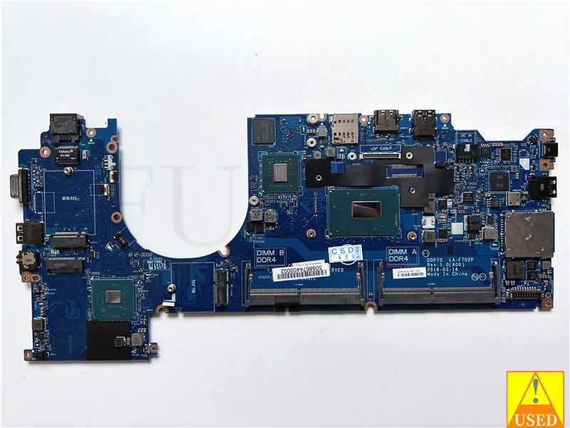 

Б/у материнская плата для ноутбука б/у для Dell 5491 с SR3Z1 CN-0HP51G 940MX 2GB I5-8400H 100% хорошо протестирована