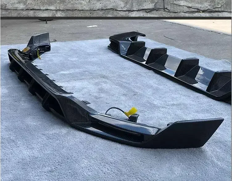 ВЕРХНИЙ СТИЛЬ УГЛЕРОННОГО ВОЛОКНА СПОЙЛЕР ЗАДНЕГО БАГАЖНИКА ПЕРЕДНЯЯ ГУБ И