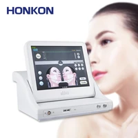 portable 8d hifu and vmax focused ultrasound wrinkle remover anti aging facial beauty device machine