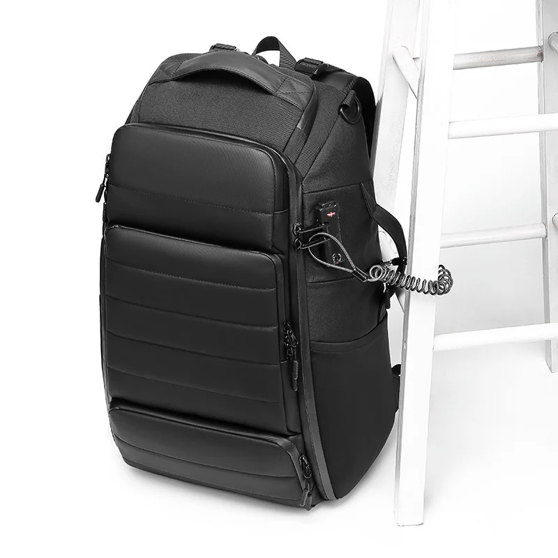 

2023 New No Key Anti theft TSA Lock Fashion Men Backpacks Waterproof 15.6 Inch USB Charging Laptop Backpack School Bags Mochila