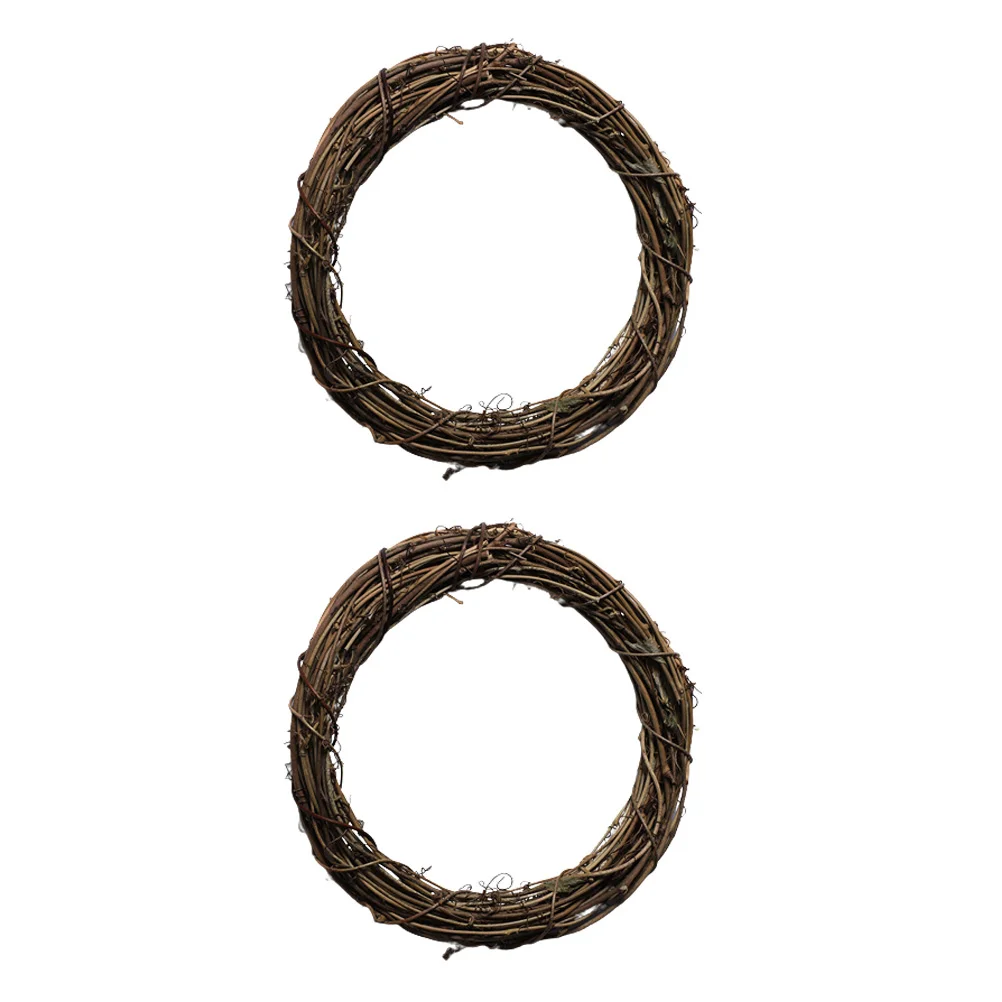 

Wreath Rattan Grapevine Vine Ring Garland Diy Twig Door Wreaths Branch Dreamcatcher Hoop Natural Circle Base Hanging Craft Roll