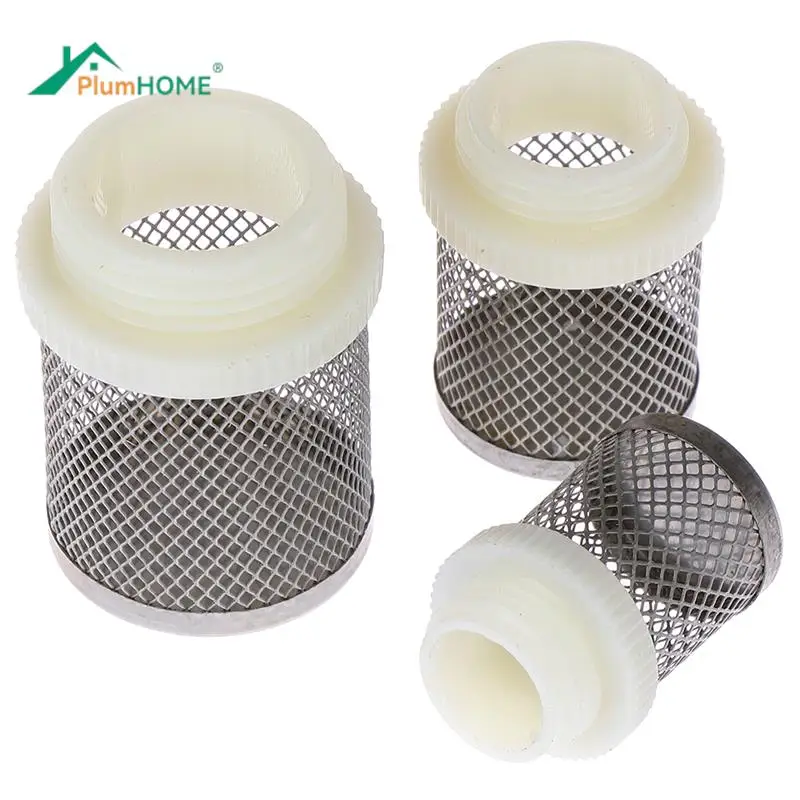 

1pc Stainless Steel Net Filter Garden Irrigation Water Pump Protect Hose Mesh Filter
