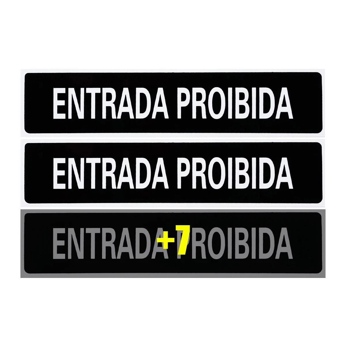 

Combo 10 Signs Forbidden Entry 30x7 Access-A-419 F9e