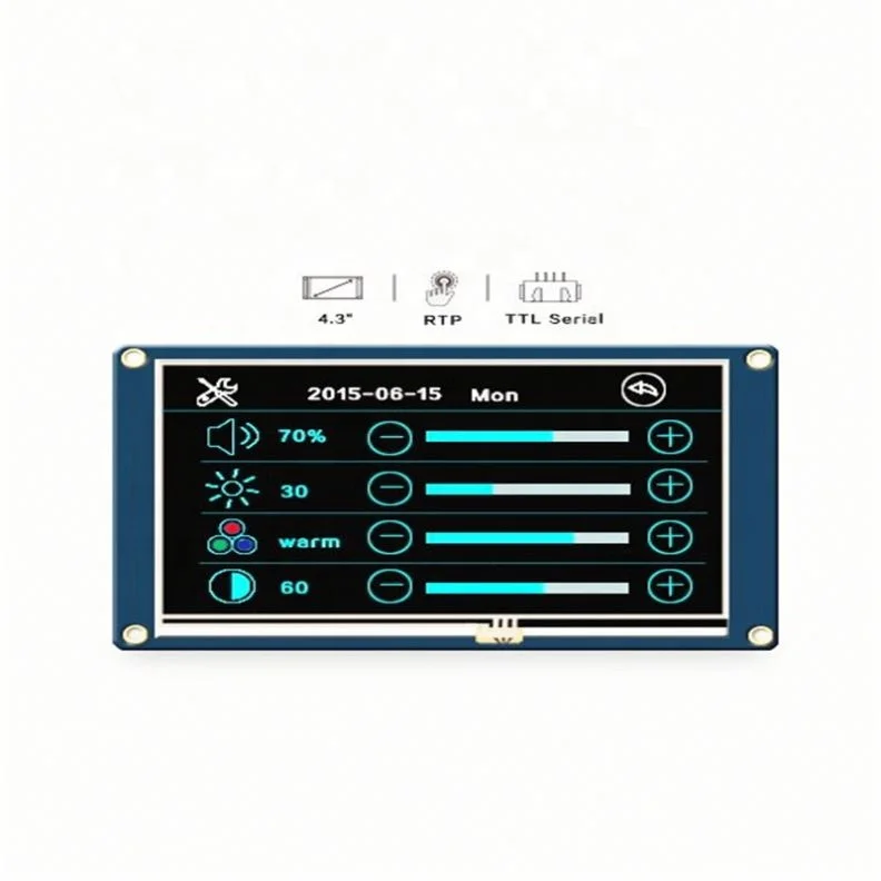 

4.3 Inch NX4827T043 HMI Ligent USART UART Serial Touch Screen