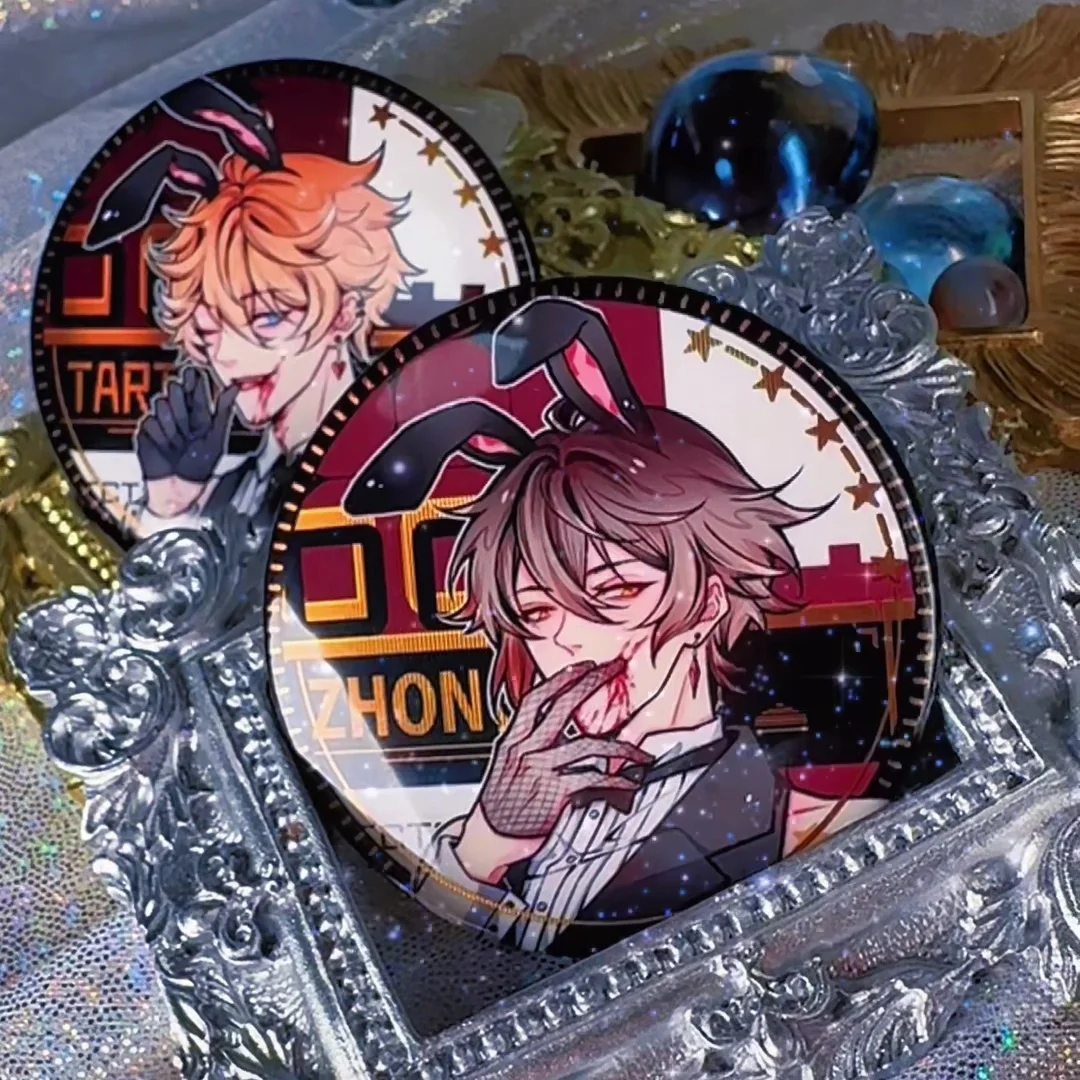 Игра Genshin Impact Kunikuzushi Arataki Прокат теснари Кролик мальчик серия значок брошь Косплей