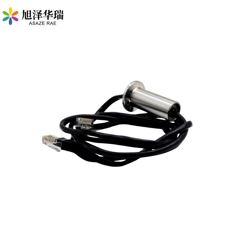 Фото Герметичный проходной разъем Asaze Rae KF25 с фланцем и кабелем Ethernet RJ45 для полупроводникового оборудования в средах UHV №1