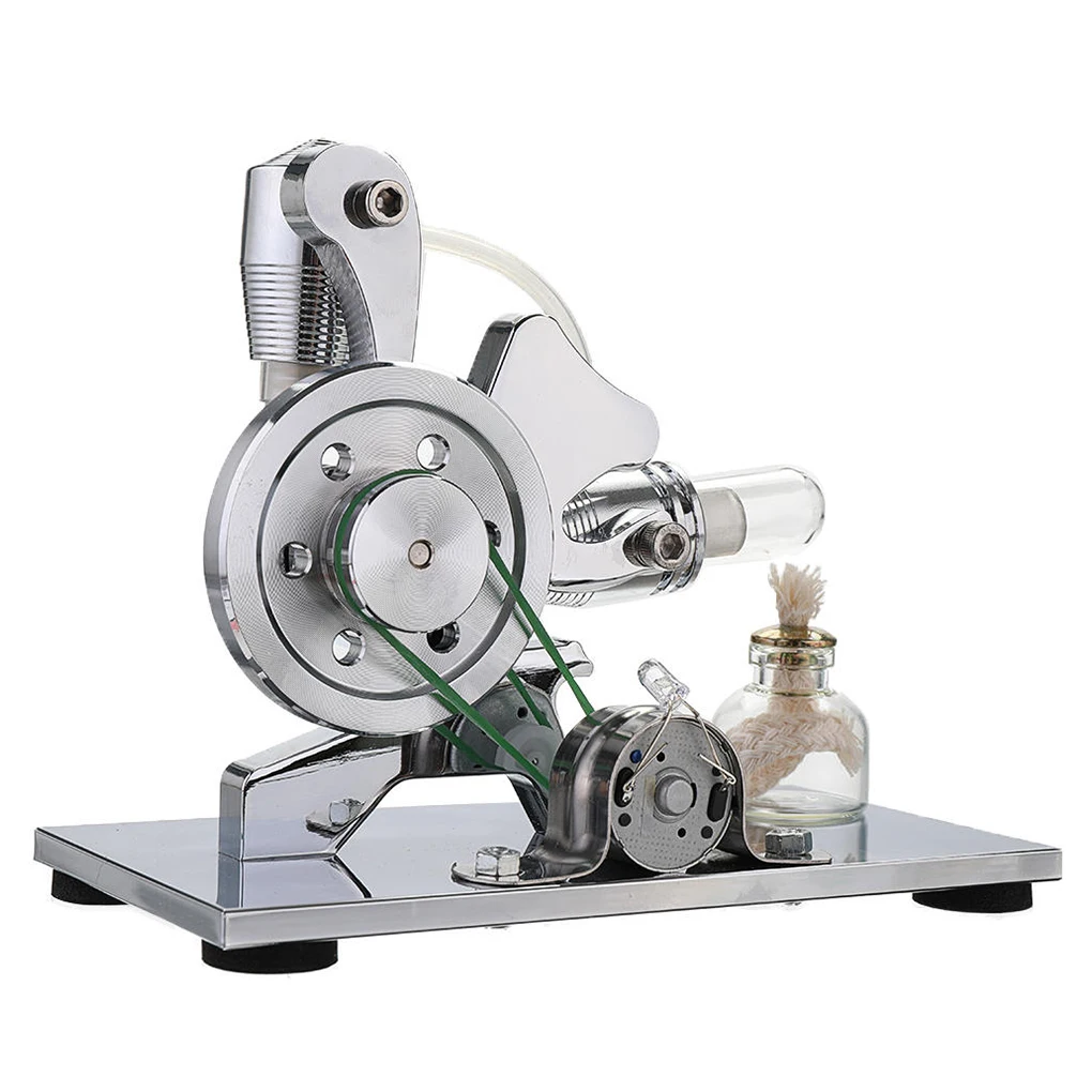 

Model Engine Science Metal Generator Steam Power Portable Classroom Educational Learning Teachers Teaching Toy