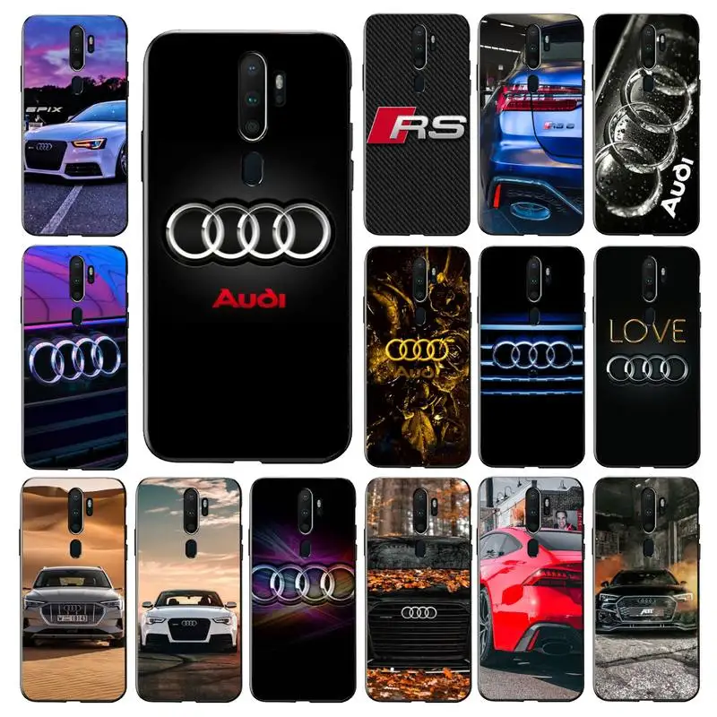 

A-Audi Luxury Cars Phone Case for Vivo Y91C Y11 17 19 17 67 81 Oppo A9 2020 Realme c3