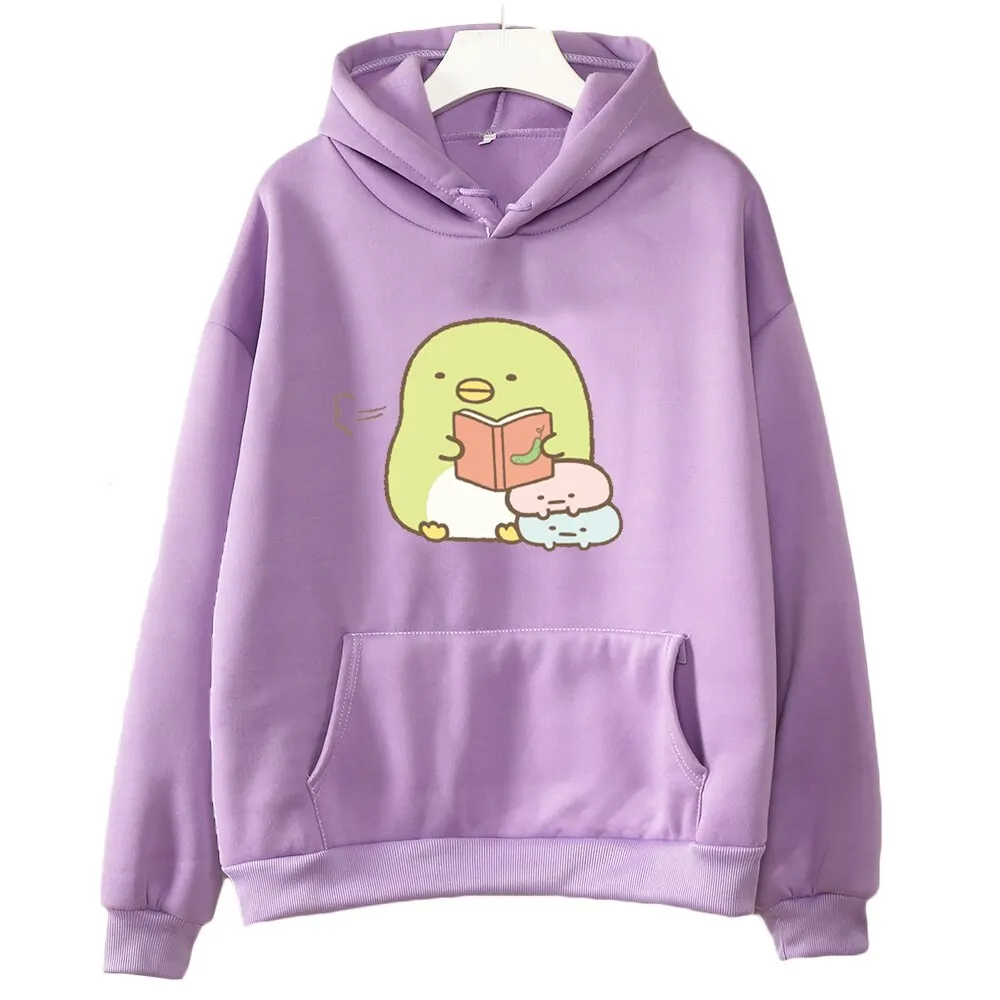 

Милые худи Sumikko Gurashi с рисунком, осень/зима, Детские повседневные свитшоты для девочек, женские топы с длинным рукавом