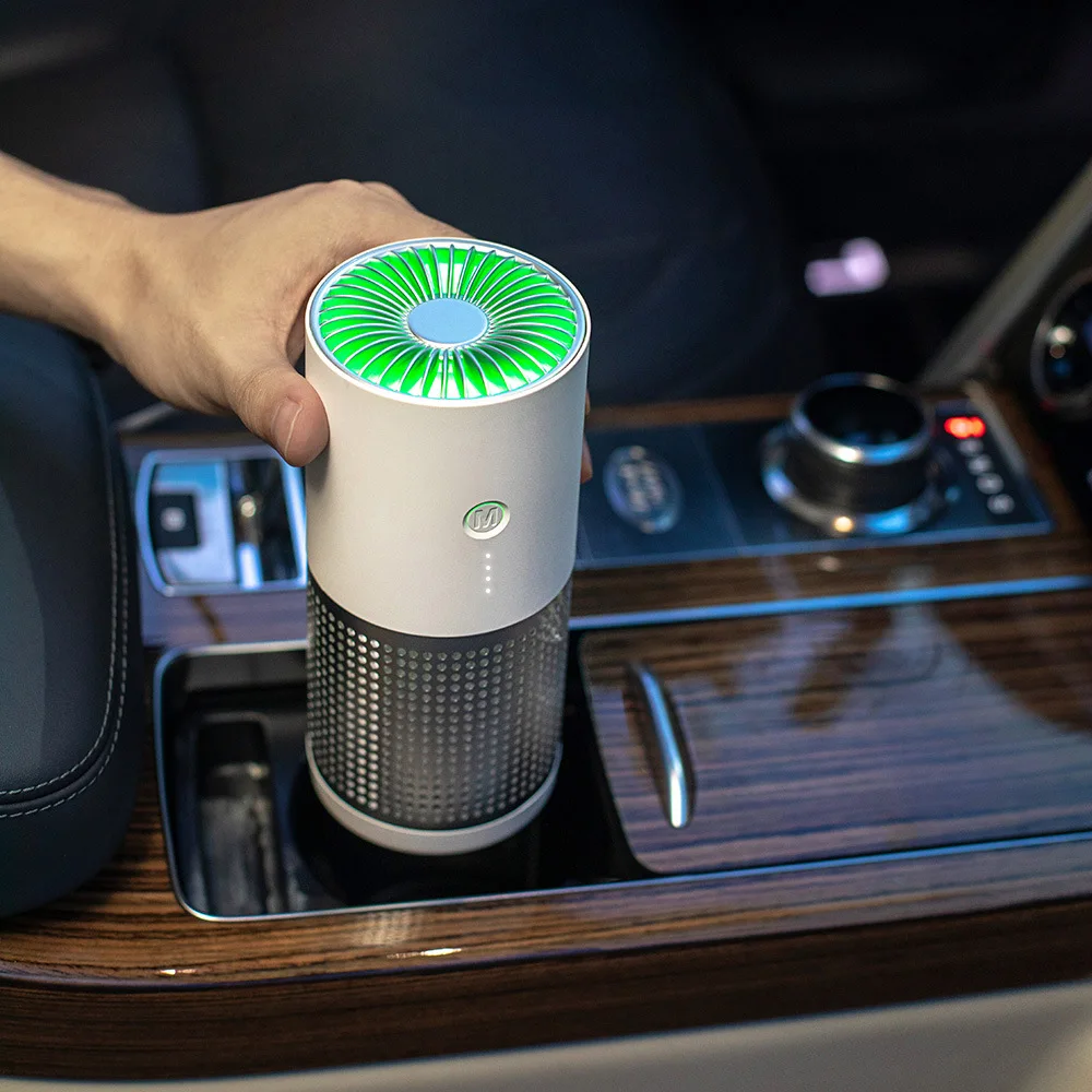 

New car air purifier compact charging model