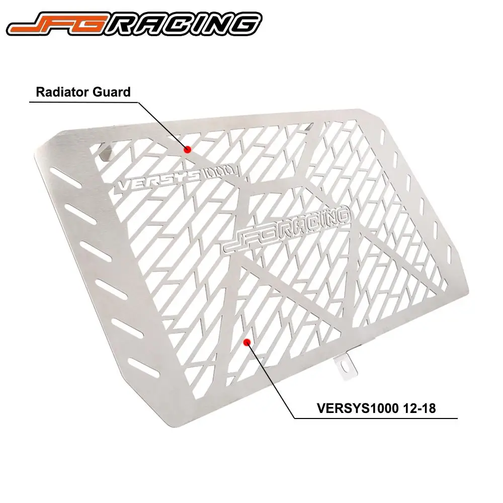 

Motorcycle Accessories Radiator Guard Water Tank Protection For Kawasaki VERSYS 1000 2012 2013 2014 2015 2016 2017 2018 12-17
