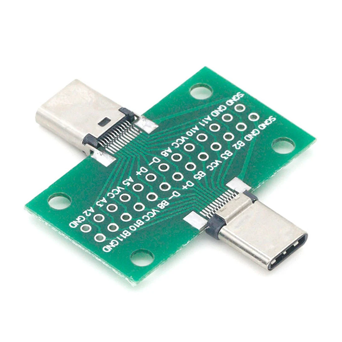 Фото Тестовая печатная плата типа C, универсальная плата с портом USB 3.1, тестовая плата 20,6X36,2 мм с контактами №5
