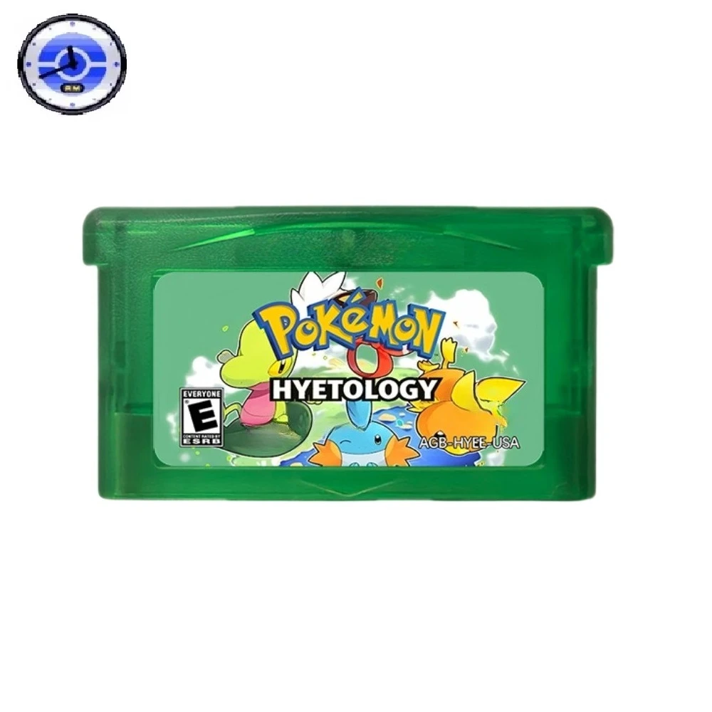 Фото Игровой картридж GBA на английском языке, RTC Pokemon Eclipse, Fusion 3, Cawos, Fused Dimensions, Fuligin, Perla, Topaz, GBA ROM Modified Version №2