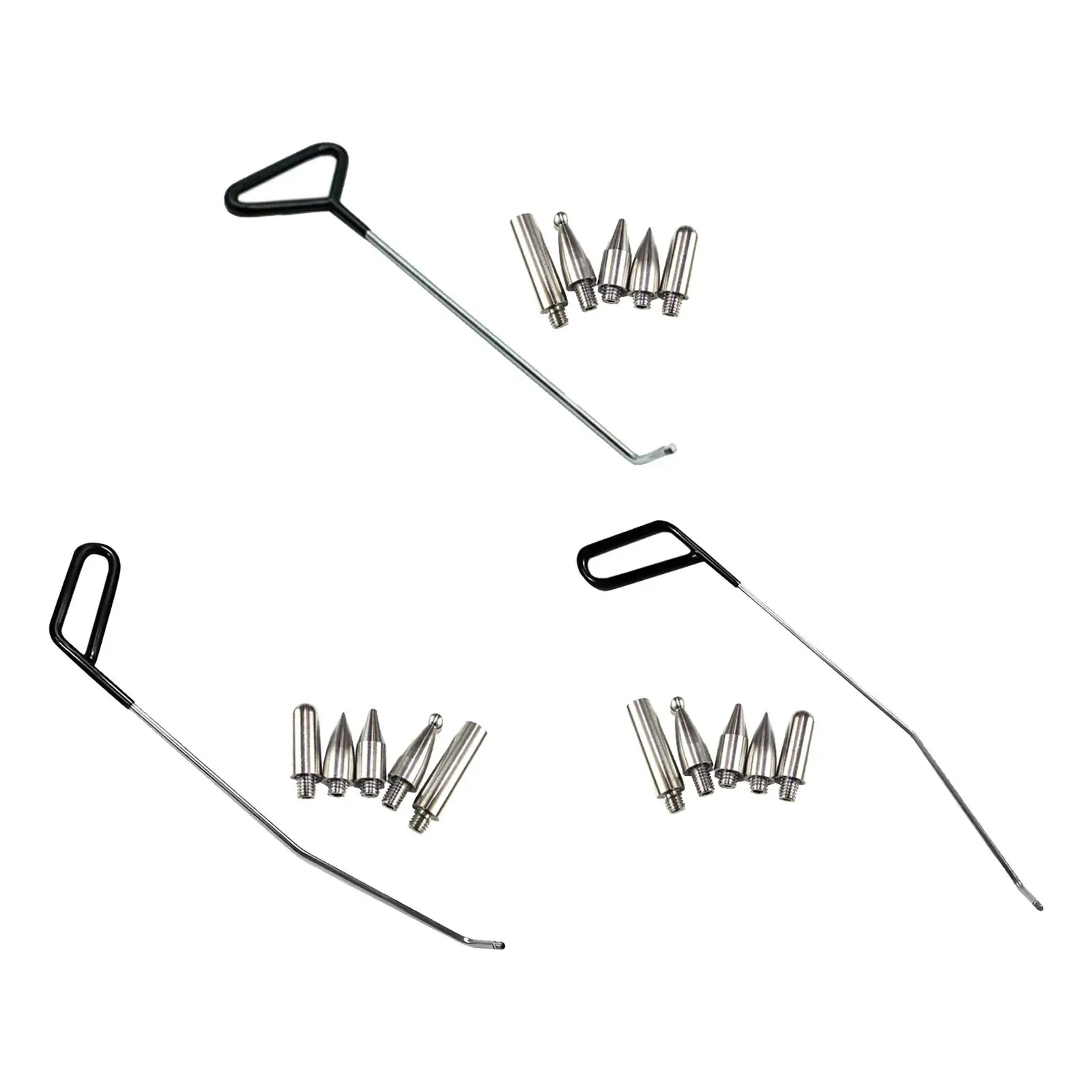 6 профессиональных стержней для ремонта вмятин набор толкателей без покраски