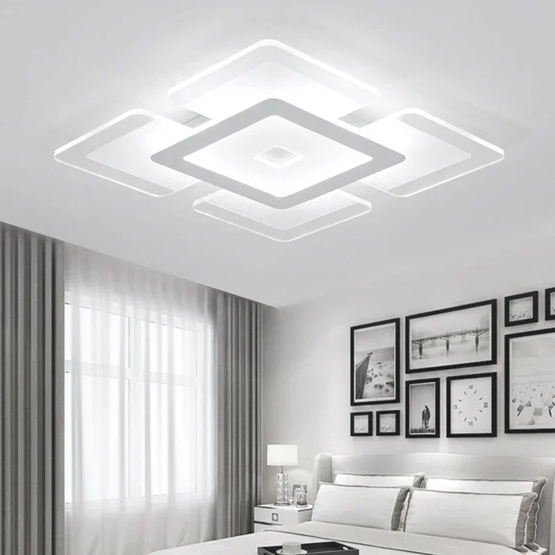 Светодиодная Люстра для дома современный потолочный светильник гостиной