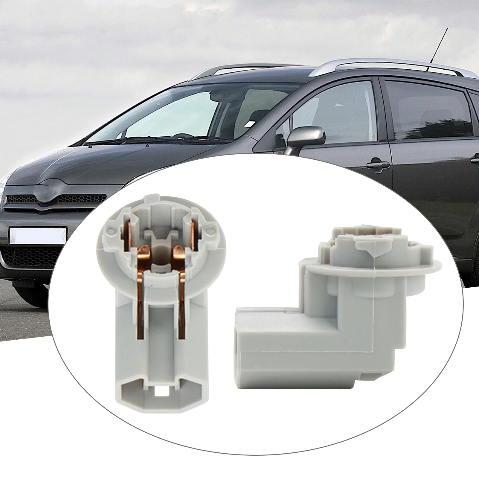 

2 х цоколя для лампы номерного знака для Corolla E12 Estate, цоколь для освещения номерного знака для Saloon Verso 2004-2009 8127502080