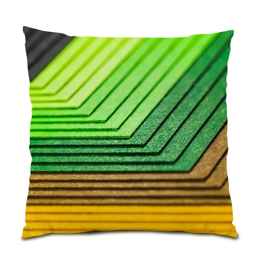 Рисунок 5 - Подушка в полоску с геометрическим рисунком граффити