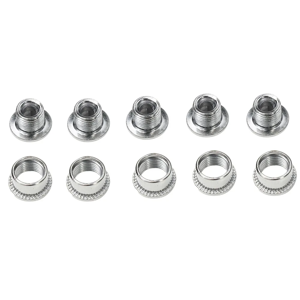 

5Pcs Chainring Screws Stainless Steel Silver Mountain Bike Single/Double/Triple Bolts Outdoor Riding Parts Tools 2023 New