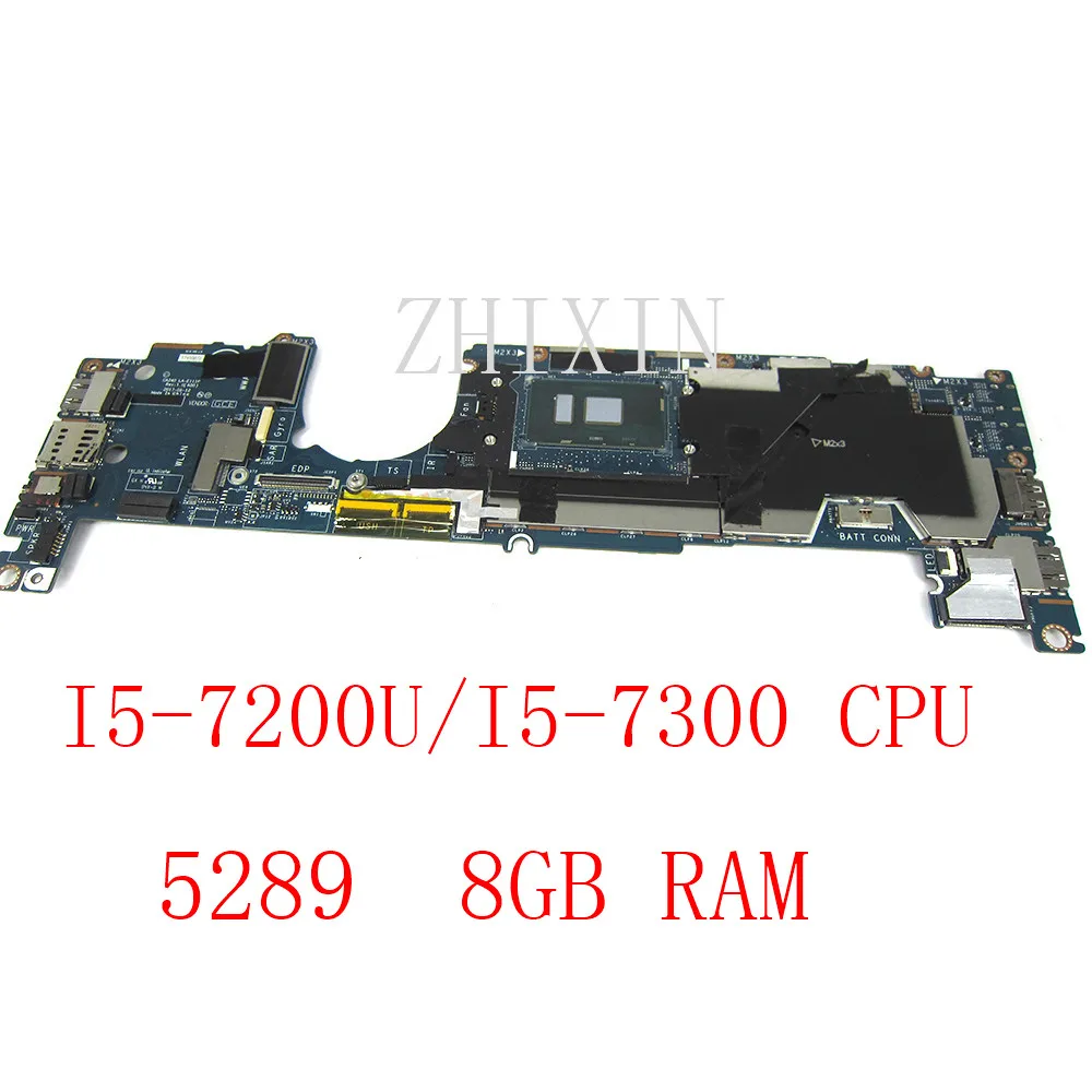 Материнская плата для ноутбука DELL Latitude 12 5289 13 7389 i5-7200U/I5-7300U CPU 8GB CAZ40 LA-E111P десктопная материнская плата 100% тест