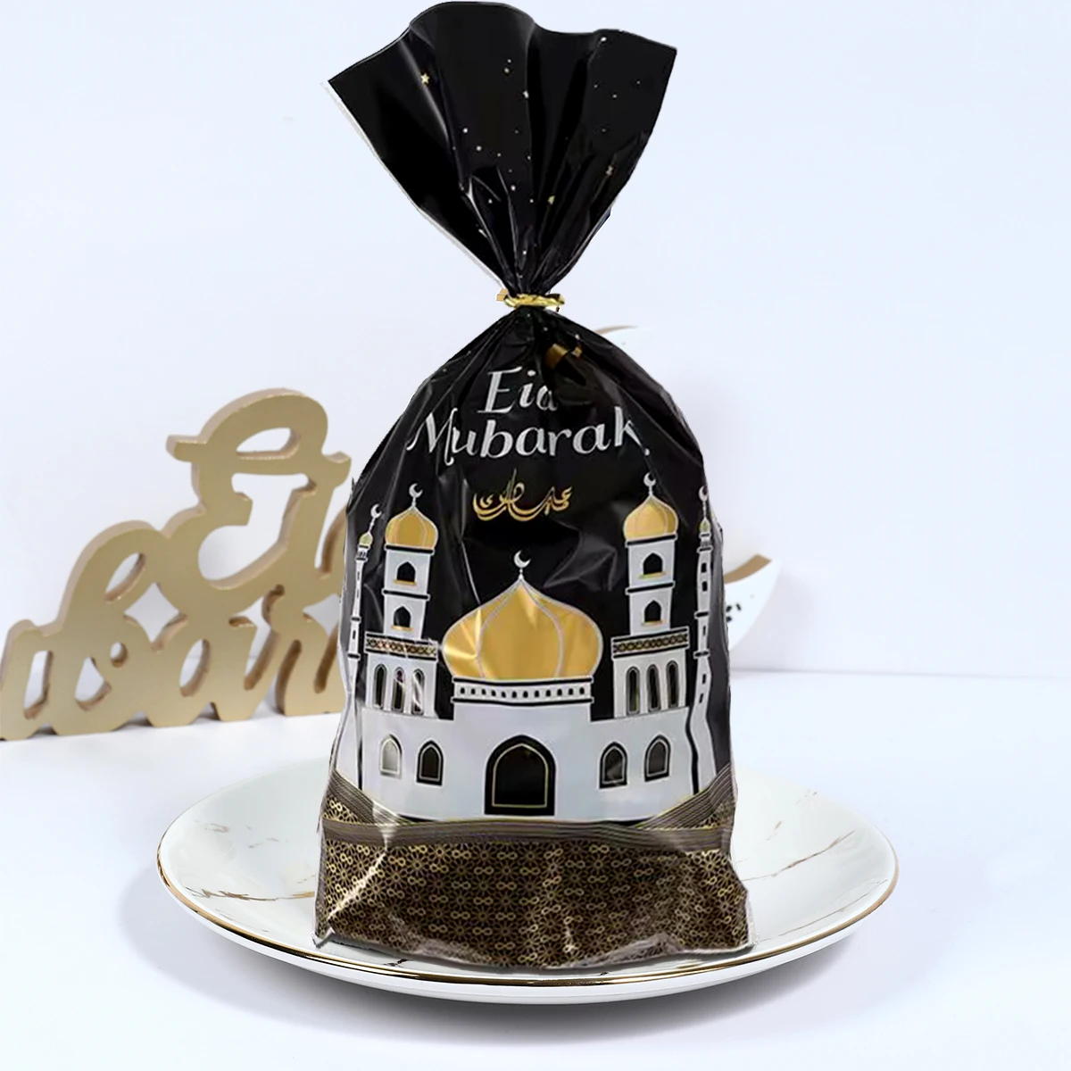 50 шт., блестящие конфеты в виде замка для дома 50 шт., блестящие конфеты в виде замка для дома