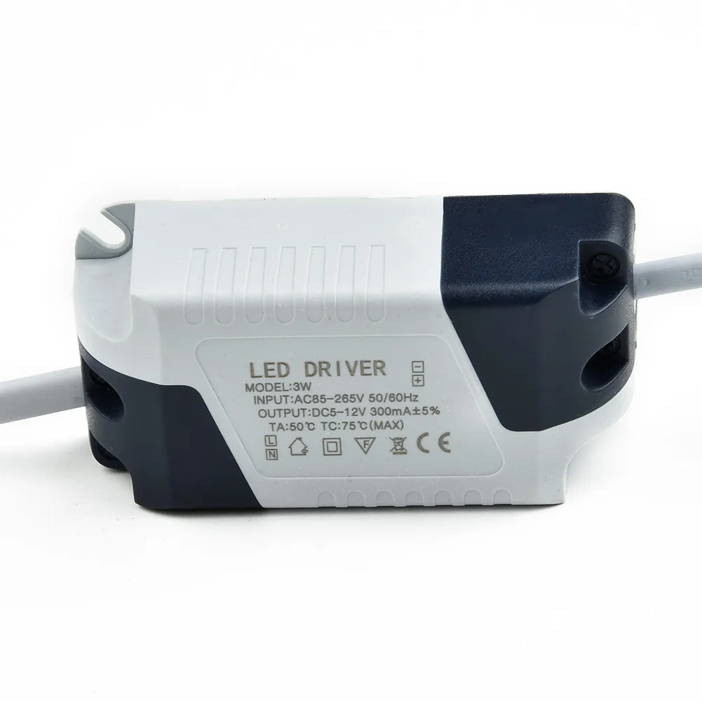 

Светодиодный Driver 300mA AC 85-265V To DC 12-68V Lighting Transformer адаптер для потолочных ламп 1-3W 4-7W 8-12W/12-18W