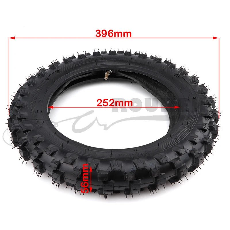 2.50-10 Front Or Rear Wheel Tire Out Tyre with Inner Tube 10inch tires 10" For Motorcycle Motocross Dirt Pit Bike |