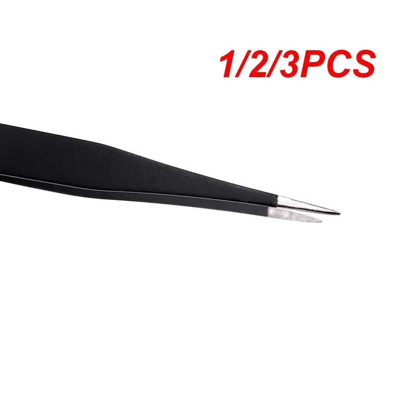 

1/2/3 шт., антистатические пинцеты из нержавеющей стали