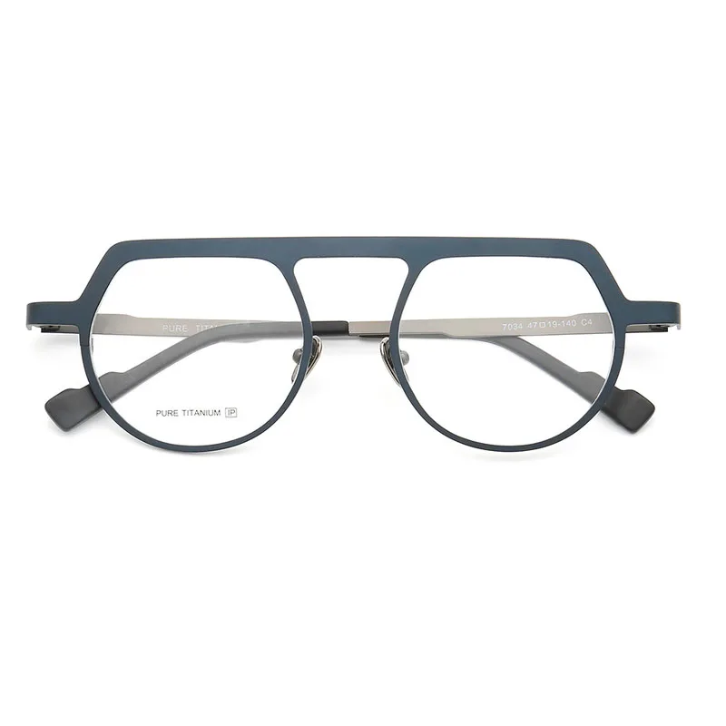 Чистые ультралегкие деловые ретро очки Tiatanium, уникальные итальянский стиль, очки для чтения по рецепту для мужчин
