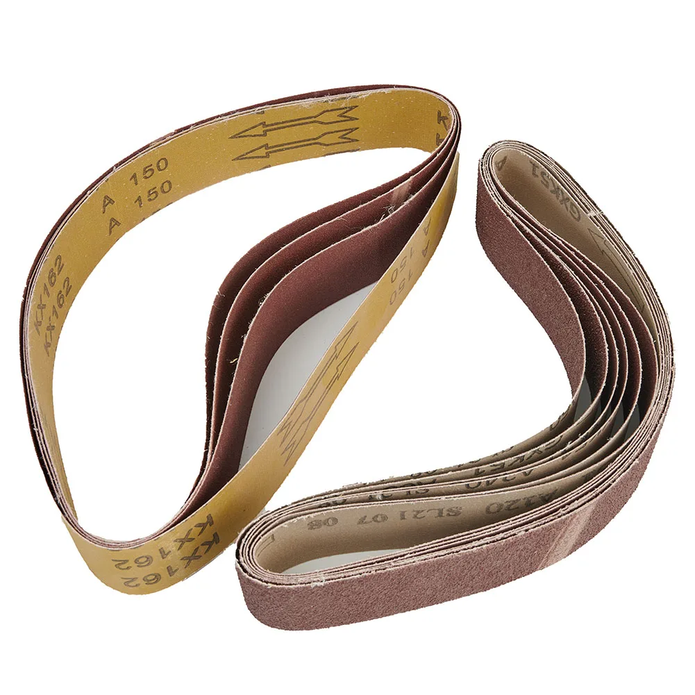 10 шт. 60/120/150/240 зернистость 40 мм х 680 набор шлифовальных лент для шлифовального