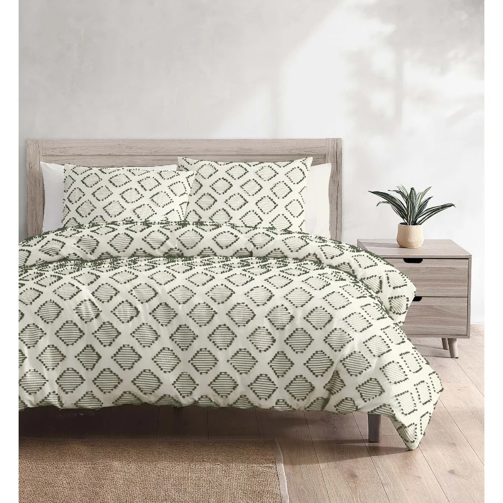 

3 предмета, жаккардовый Комплект постельного белья