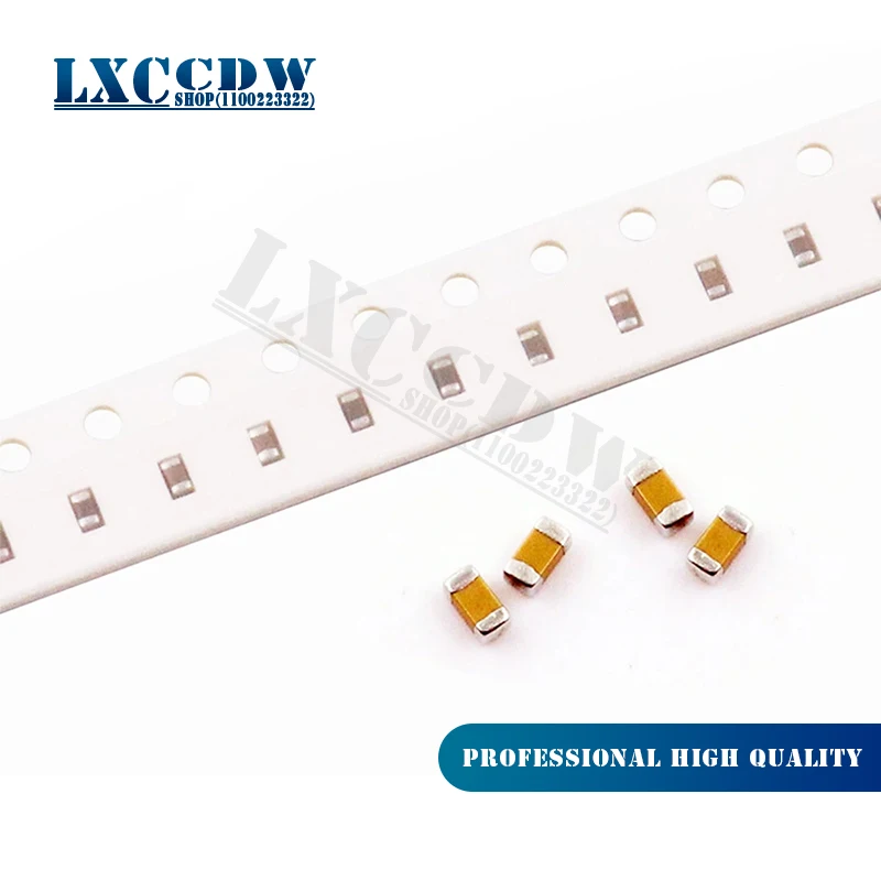 

100pcs 0603 50V SMD Thick Film Chip Multilayer Ceramic Capacitor 1pF - 22uF 10NF 100NF 1UF 2.2UF 4.7UF 10UF 1NF 100PF