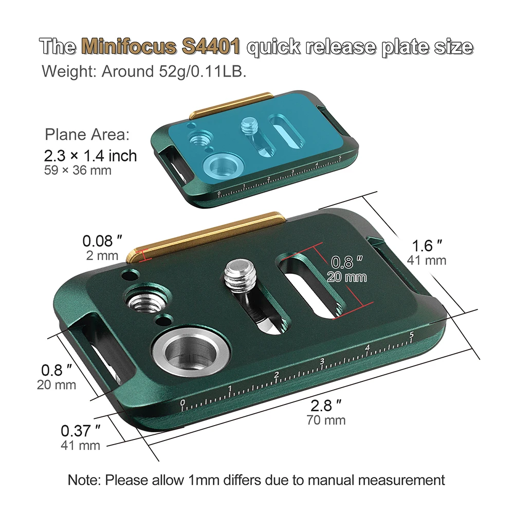 QR 70 мм пластина с D винтом из нержавеющей стали/Arca-Swiss RRS крепление ласточкин хвост