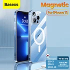 Чехол Baseus для iPhone 13 Pro, 13Pro Max, 2021, прозрачный, магнитный