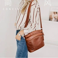 trend fashion women shoulder bags handbag classic vintage crossbody phone purse soft pu leather designer square messenger bags