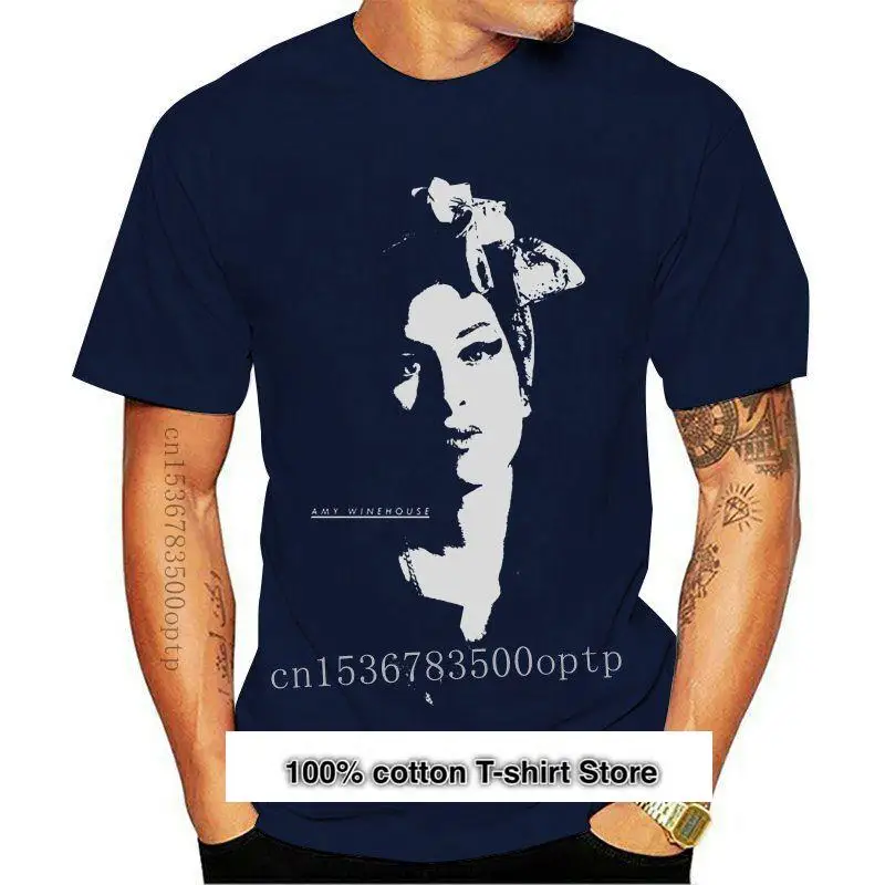 

Camiseta oficial de Amy Winehouse Back To Black Frank para mujer, ropa para mujer, camiseta Harajuku de moda