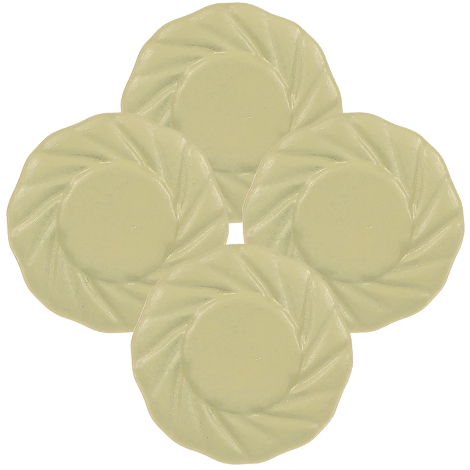 

Mini House Ornaments Simulated Tableware Small Plate Model Accessory Toys