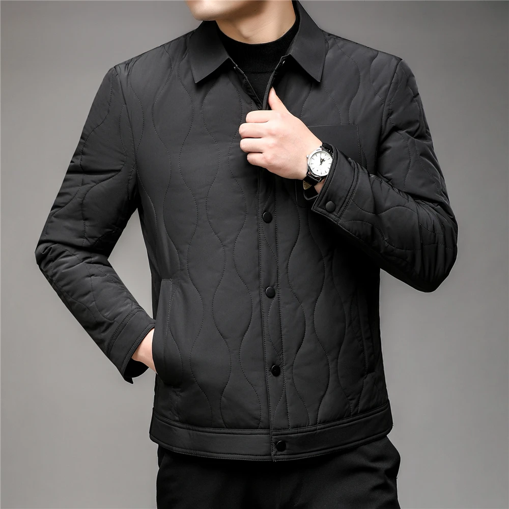 COODRONY Parka 90% White Duck Down Jacket Men Clothing Autumn Winter New Arrival Business Casual Warm Single Breasted Coat Z8187