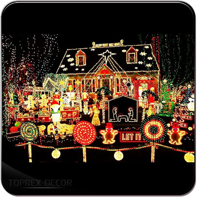 Украшение Toprex люминесцентные украшения для внешней фотосъемки искусственные