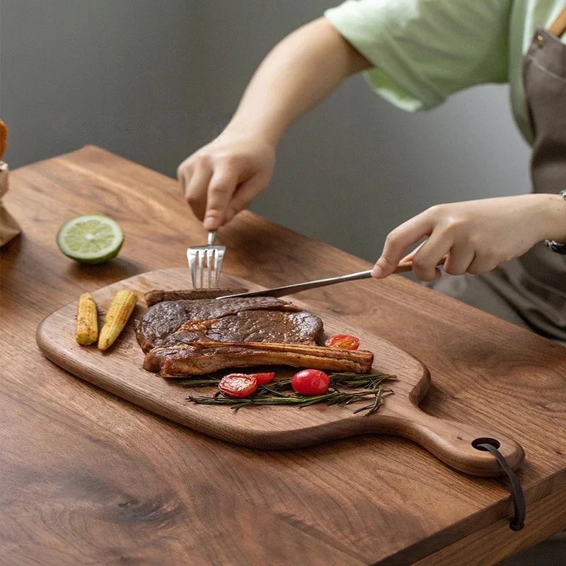 Разделочные доски из массива дерева черный орех искусственный западный ресторан