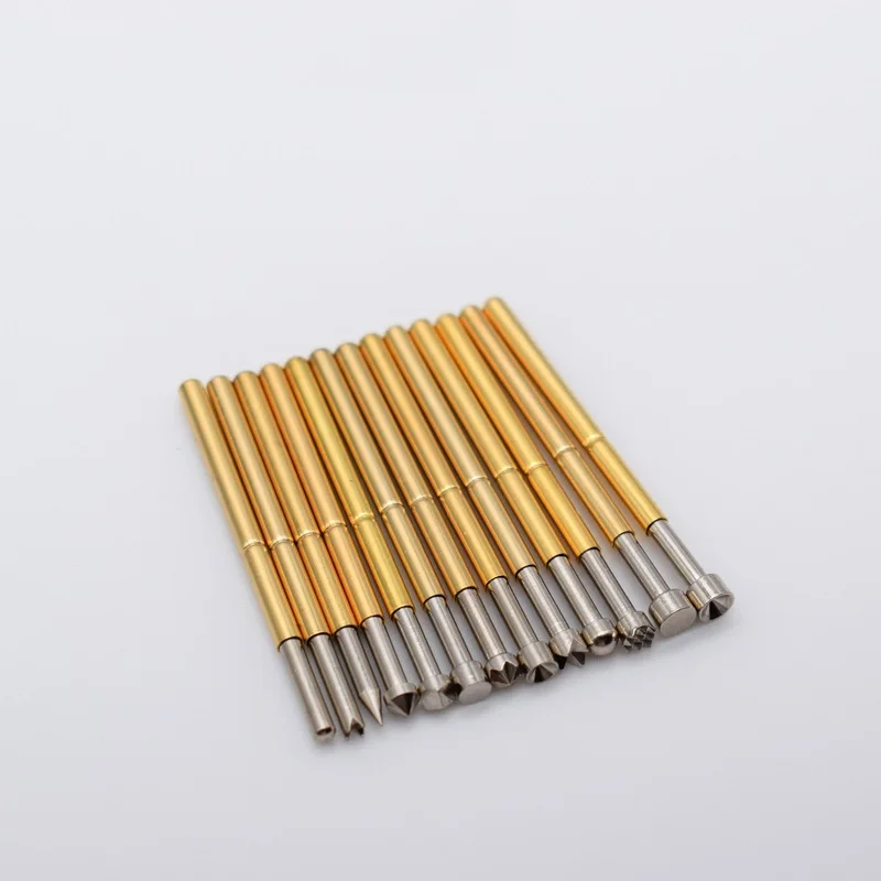 50 шт./лот пружинный тестовый зонд Pogo Pin серии P125 P125-A/B/D/E2/G2/H/J/Q1/Q2/T2