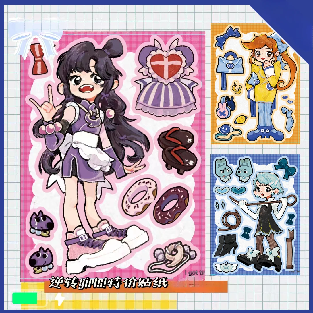 Аниме Ace Attorney Franziska Von Karma Athena Cykes Trucy Wright Maya Fey бирки для косплея наклейки украшения