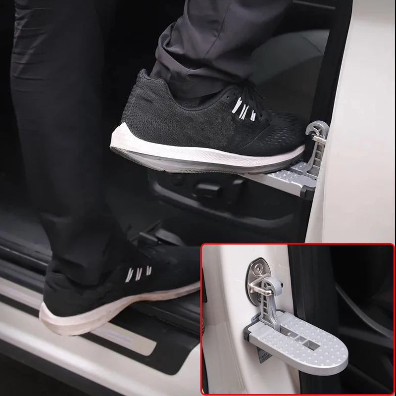 Складной автомобильный багажник на крышу универсальная вспомогательная педаль